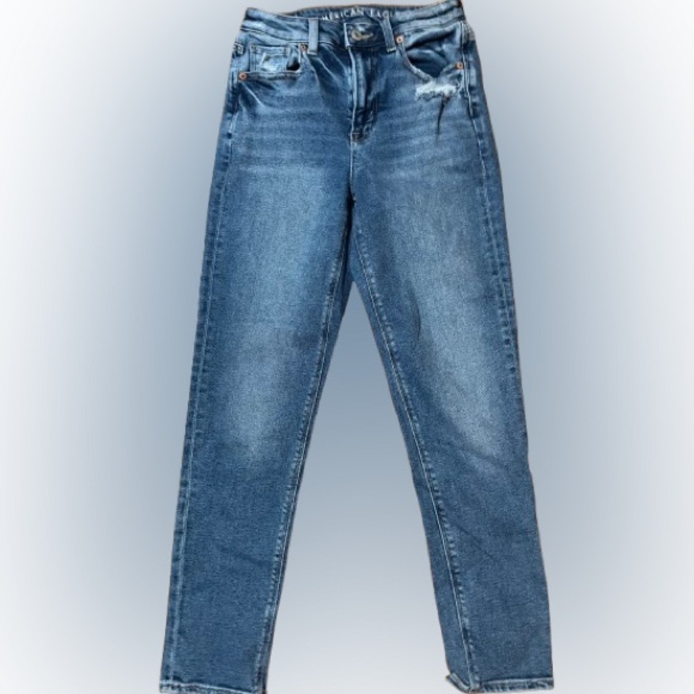 American Eagle Outfitters Stretch Mom Jean Denim Jeans Size 00